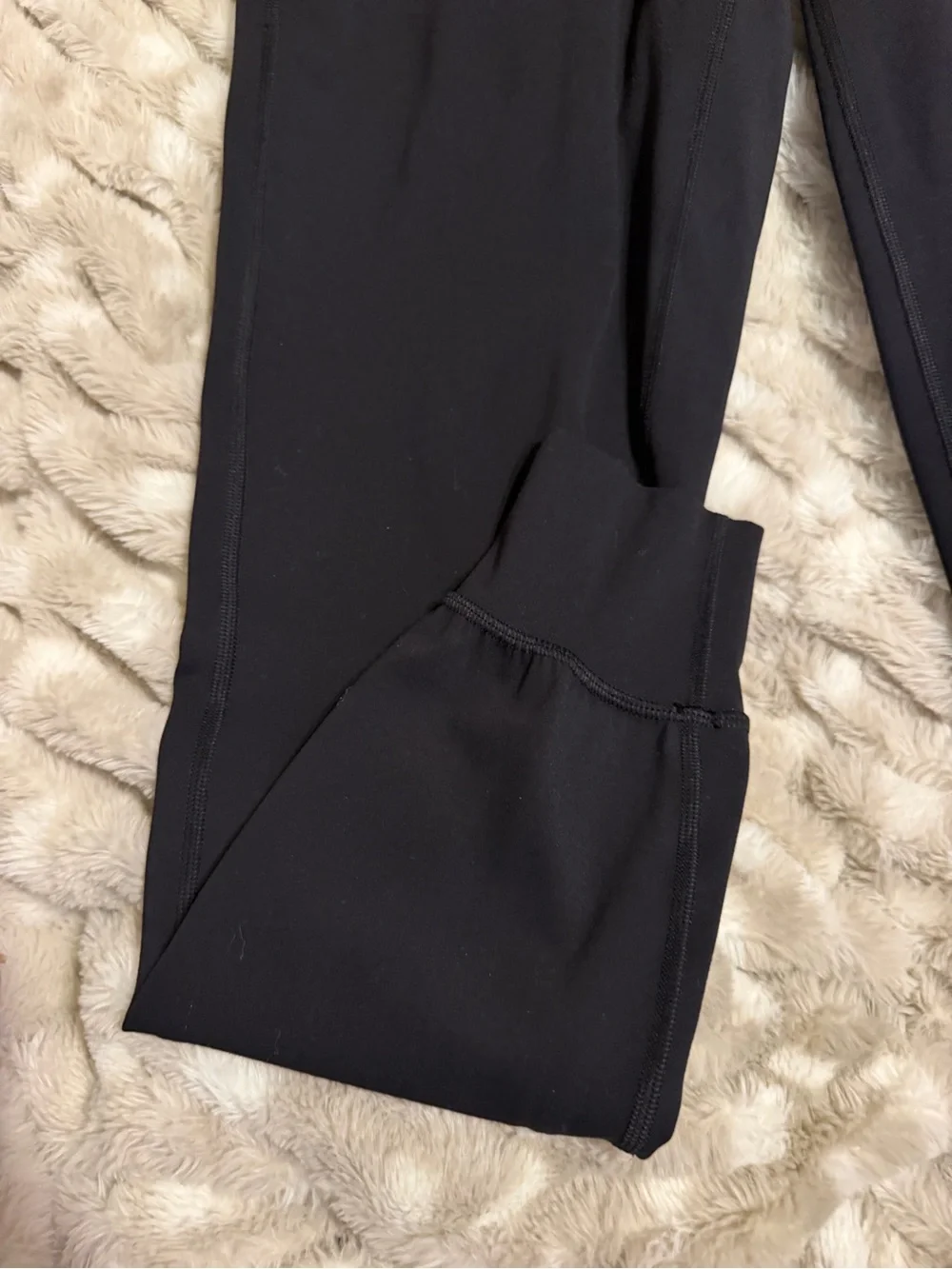 lululemon athletica Black Wide-Leg Track Pants